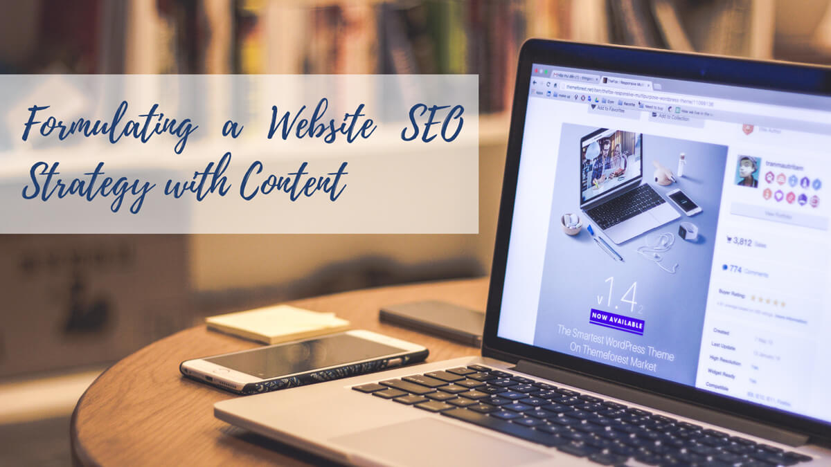 Working on Website SEO strategy using Content/on-page SEO